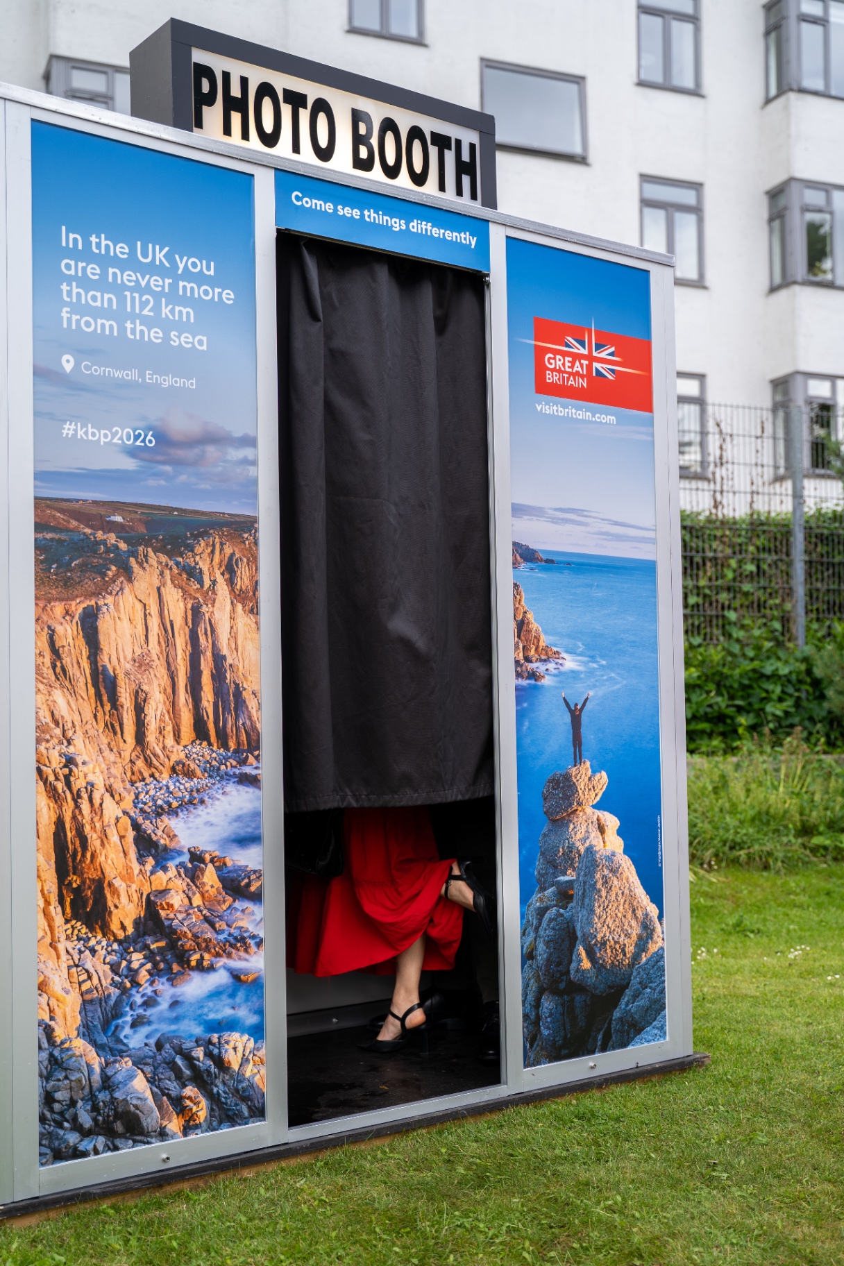 British Embassy photo booth