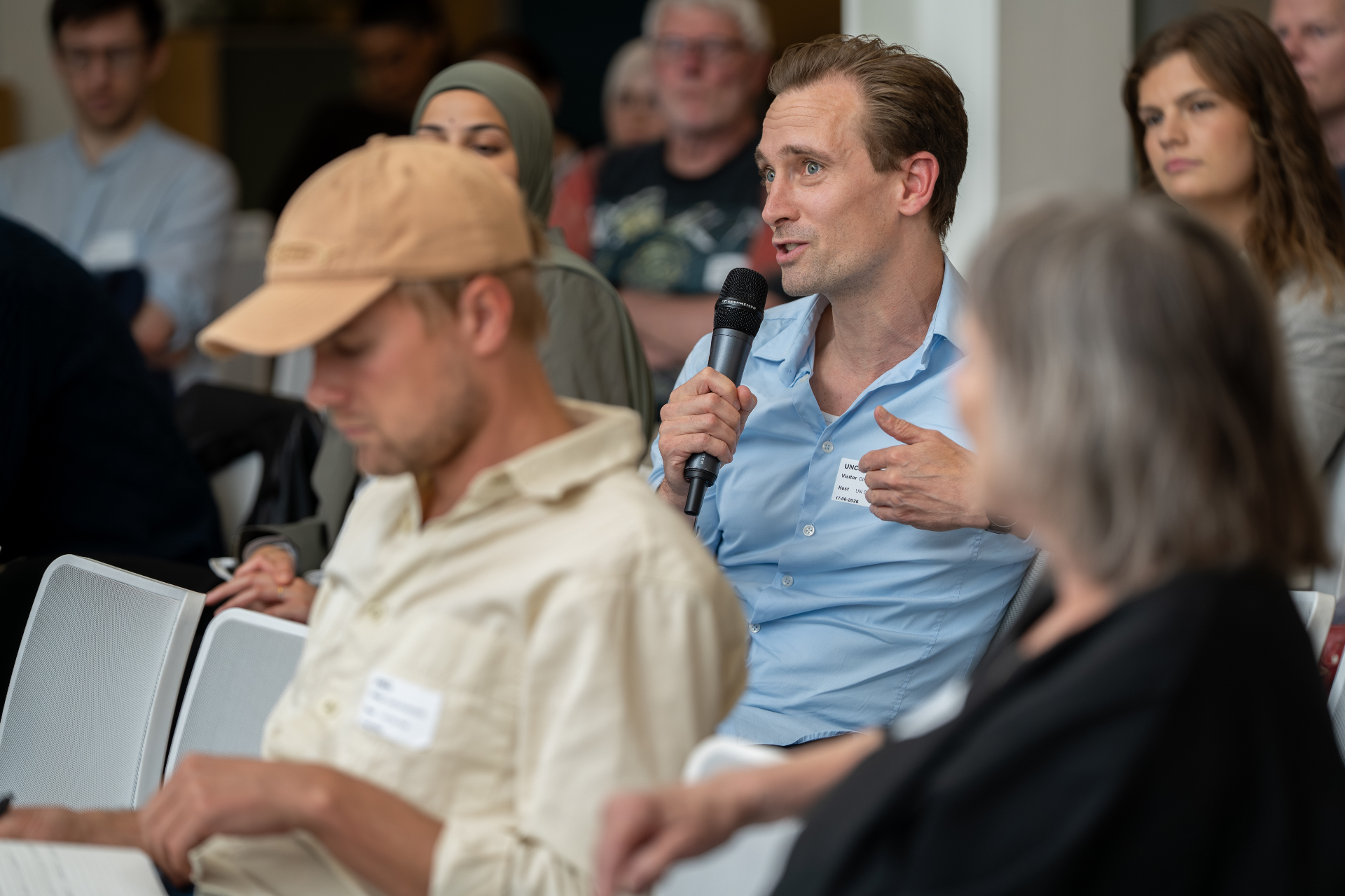Peace Talks audience question